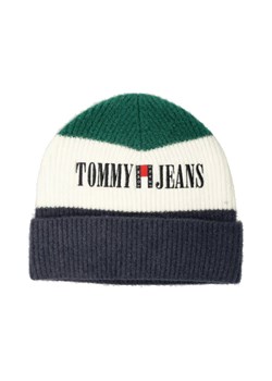 Tommy Jeans Czapka | z dodatkiem wełny ze sklepu Gomez Fashion Store w kategorii Czapki zimowe męskie - zdjęcie 184317260