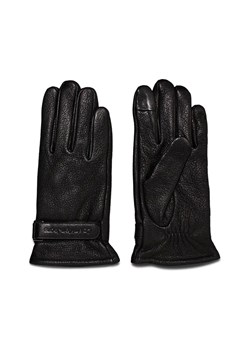 Calvin Klein Jeans Skórzane rękawiczki | z dodatkiem wełny ze sklepu Gomez Fashion Store w kategorii Rękawiczki męskie - zdjęcie 184317870