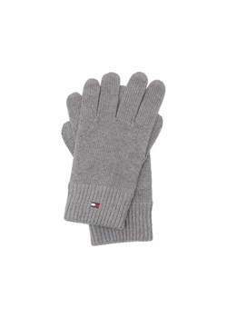 Tommy Hilfiger Rękawiczki ESSENTIAL FLAG | z dodatkiem kaszmiru ze sklepu Gomez Fashion Store w kategorii Rękawiczki męskie - zdjęcie 184318014