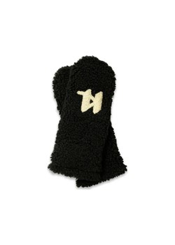 Karl Lagerfeld Rękawiczki Shearling Muff Natural | z dodatkiem skóry - id: KL225W000130526 - marki Karl Lagerfeld - 184318123 Karl Lagerfeld Rękawiczki Shearling Muff Natural | z dodatkiem skóry ze sklepu Gomez Fashion Store w kategorii Rękawiczki damskie - zdjęcie 184318123