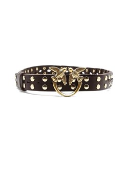Pinko Skórzany pasek LOVE PUZZLE BELT H3 ze sklepu Gomez Fashion Store w kategorii Paski damskie - zdjęcie 184318194