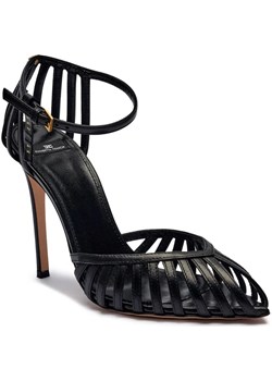 Elisabetta Franchi Skórzane szpilki ze sklepu Gomez Fashion Store w kategorii Czółenka - zdjęcie 184318552