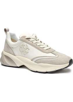 TORY BURCH Skórzane sneakersy GOOD LUCK TRAINER ze sklepu Gomez Fashion Store w kategorii Buty sportowe damskie - zdjęcie 184318691