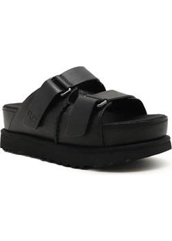 UGG Skórzane klapki W GOLDENSTAR HI SLIDE ze sklepu Gomez Fashion Store w kategorii Klapki damskie - zdjęcie 184319152