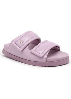 Patrizia Pepe Skórzane klapki ze sklepu Gomez Fashion Store w kategorii Klapki damskie - zdjęcie 184319153