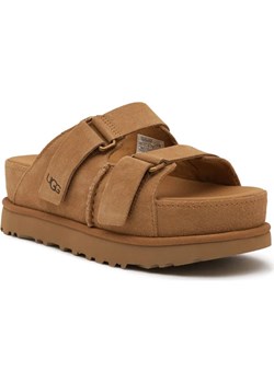 UGG Skórzane klapki GOLDENSTAR HI SLIDE ze sklepu Gomez Fashion Store w kategorii Klapki damskie - zdjęcie 184319164