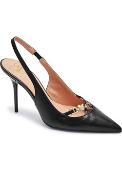 Love Moschino Skórzane szpilki SPILLO95 ze sklepu Gomez Fashion Store w kategorii Czółenka - zdjęcie 184319853
