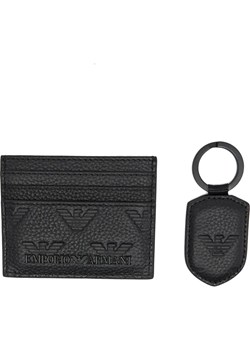 Emporio Armani Skórzane etui na karty + brelok ze sklepu Gomez Fashion Store w kategorii Etui - zdjęcie 184320104