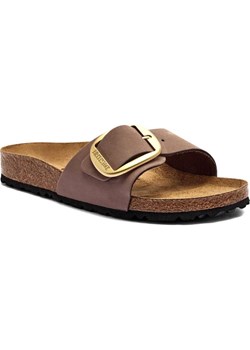 Birkenstock Skórzane klapki Madrid Big Buckle LENB ze sklepu Gomez Fashion Store w kategorii Klapki damskie - zdjęcie 184320140