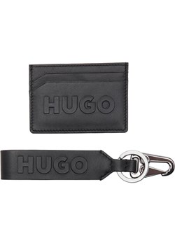 HUGO Skórzane etui na karty hold case ze sklepu Gomez Fashion Store w kategorii Etui - zdjęcie 184321194