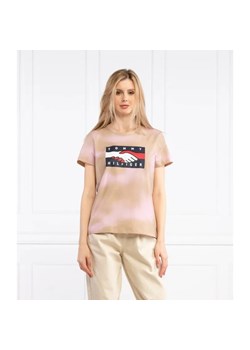 Tommy Hilfiger T-shirt | Regular Fit ze sklepu Gomez Fashion Store w kategorii Bluzki damskie - zdjęcie 184322063