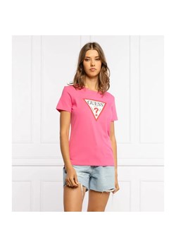 GUESS T-shirt ORIGINAL | Regular Fit ze sklepu Gomez Fashion Store w kategorii Bluzki damskie - zdjęcie 184322212