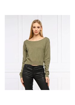 GUESS Sweter TANYA | Cropped Fit | z dodatkiem wełny ze sklepu Gomez Fashion Store w kategorii Swetry damskie - zdjęcie 184322250
