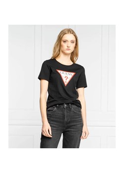 GUESS T-shirt ORIGINAL | Regular Fit ze sklepu Gomez Fashion Store w kategorii Bluzki damskie - zdjęcie 184322332