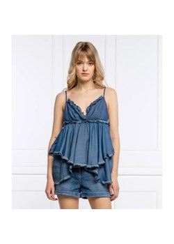 Pinko Top DIANA | Loose fit | denim ze sklepu Gomez Fashion Store w kategorii Bluzki damskie - zdjęcie 184322363