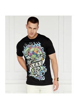 Philipp Plein T-shirt Tattoo | Regular Fit ze sklepu Gomez Fashion Store w kategorii T-shirty męskie - zdjęcie 184322703
