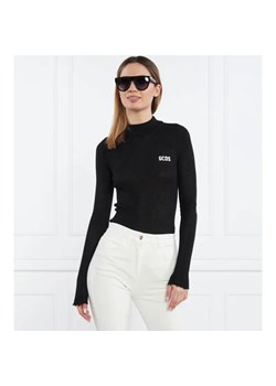 GCDS Sweter GCDS BASIC TURTLENECK | Skinny fit | z dodatkiem wełny ze sklepu Gomez Fashion Store w kategorii Swetry damskie - zdjęcie 184322783