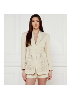 TWINSET Lniana marynarka | Regular Fit ze sklepu Gomez Fashion Store w kategorii Marynarki damskie - zdjęcie 184322834