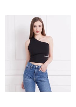 Calvin Klein Jeans Top MILANO | Slim Fit ze sklepu Gomez Fashion Store w kategorii Bluzki damskie - zdjęcie 184322842