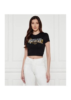Versace Jeans Couture T-shirt | Cropped Fit ze sklepu Gomez Fashion Store w kategorii Bluzki damskie - zdjęcie 184322961