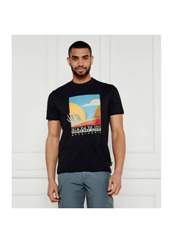 Napapijri T-shirt S-ARBIA | Regular Fit ze sklepu Gomez Fashion Store w kategorii T-shirty męskie - zdjęcie 184323110