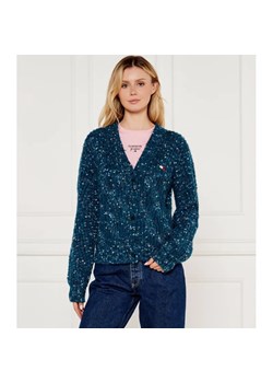 Tommy Jeans Kardigan | Relaxed fit | z dodatkiem wełny ze sklepu Gomez Fashion Store w kategorii Swetry damskie - zdjęcie 184323112