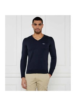 Aeronautica Militare Sweter | Regular Fit ze sklepu Gomez Fashion Store w kategorii Swetry męskie - zdjęcie 184323131