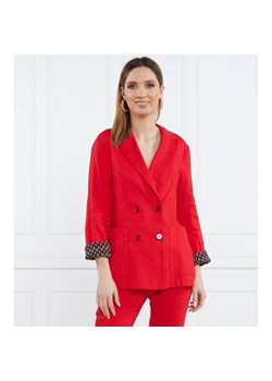 Marc Cain Lniana marynarka | Regular Fit ze sklepu Gomez Fashion Store w kategorii Marynarki damskie - zdjęcie 184323144