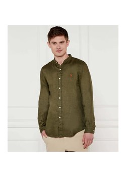 POLO RALPH LAUREN Lniana koszula | Slim Fit ze sklepu Gomez Fashion Store w kategorii Koszule męskie - zdjęcie 184323301