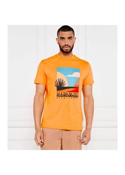 Napapijri T-shirt S-ARBIA | Regular Fit ze sklepu Gomez Fashion Store w kategorii T-shirty męskie - zdjęcie 184323354