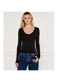 Calvin Klein Jeans Bluzka | Slim Fit ze sklepu Gomez Fashion Store w kategorii Bluzki damskie - zdjęcie 184323381