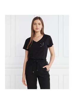 Liu Jo Sport T-shirt | Regular Fit ze sklepu Gomez Fashion Store w kategorii Bluzki damskie - zdjęcie 184323400