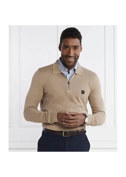 HUGO Polo Sastor | Regular Fit | z dodatkiem wełny ze sklepu Gomez Fashion Store w kategorii Swetry męskie - zdjęcie 184323402