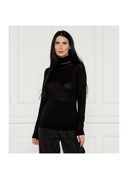 Elisabetta Franchi Wełniany golf | Slim Fit ze sklepu Gomez Fashion Store w kategorii Swetry damskie - zdjęcie 184323473