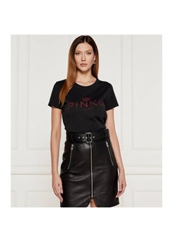 Pinko T-shirt BUSSOLOTTO | Regular Fit ze sklepu Gomez Fashion Store w kategorii Bluzki damskie - zdjęcie 184323514