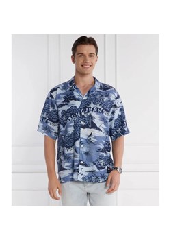 Tommy Jeans Koszula HAWAIIAN CAMP | Relaxed fit | z dodatkiem lnu ze sklepu Gomez Fashion Store w kategorii Koszule męskie - zdjęcie 184323584