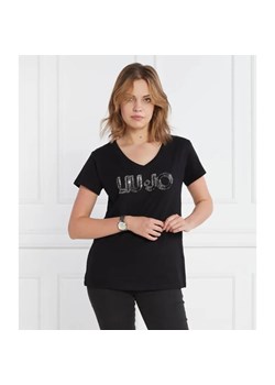 Liu Jo Sport T-shirt | Regular Fit ze sklepu Gomez Fashion Store w kategorii Bluzki damskie - zdjęcie 184323593