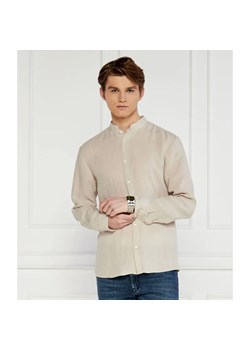 HUGO Lniana koszula Elvory | Slim Fit ze sklepu Gomez Fashion Store w kategorii Koszule męskie - zdjęcie 184323603