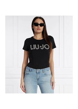 Liu Jo T-shirt | Regular Fit ze sklepu Gomez Fashion Store w kategorii Bluzki damskie - zdjęcie 184323652