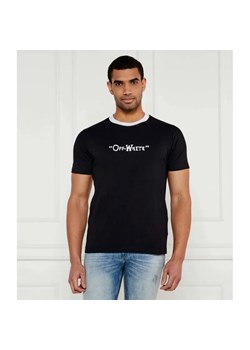 OFF-WHITE T-shirt | Slim Fit ze sklepu Gomez Fashion Store w kategorii T-shirty męskie - zdjęcie 184323654