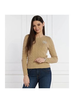 LAUREN RALPH LAUREN Sweter MONTIVA | Slim Fit ze sklepu Gomez Fashion Store w kategorii Swetry damskie - zdjęcie 184323684