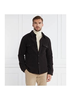 Oscar Jacobson Koszula Maverick Jacket | Regular Fit | z dodatkiem wełny ze sklepu Gomez Fashion Store w kategorii Koszule męskie - zdjęcie 184323742