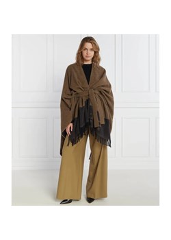 Max Mara Leisure Wełniane ponczo | Regular Fit ze sklepu Gomez Fashion Store w kategorii Poncza - zdjęcie 184323780
