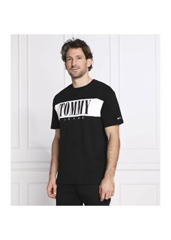 Tommy Jeans T-shirt COLORBLOCK | Regular Fit ze sklepu Gomez Fashion Store w kategorii T-shirty męskie - zdjęcie 184323833
