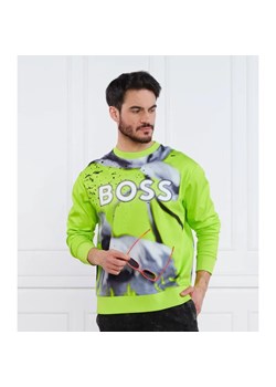BOSS GREEN Bluza Salbo Lotus | Regular Fit ze sklepu Gomez Fashion Store w kategorii Bluzy męskie - zdjęcie 184323860