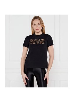 Versace Jeans Couture T-shirt | Regular Fit ze sklepu Gomez Fashion Store w kategorii Bluzki damskie - zdjęcie 184323873