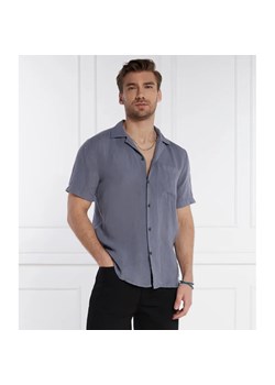 HUGO Lniana koszula Ellino | Comfort fit ze sklepu Gomez Fashion Store w kategorii Koszule męskie - zdjęcie 184323923