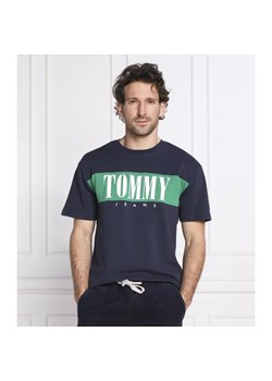 Tommy Jeans T-shirt COLORBLOCK | Regular Fit ze sklepu Gomez Fashion Store w kategorii T-shirty męskie - zdjęcie 184323983