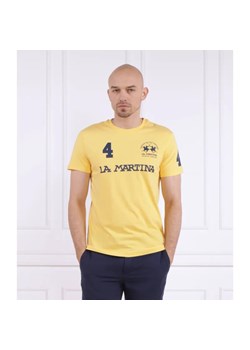 La Martina T-shirt | Regular Fit ze sklepu Gomez Fashion Store w kategorii T-shirty męskie - zdjęcie 184323990