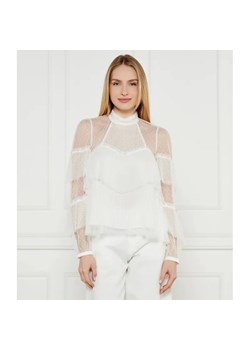 TWINSET Koronkowa bluzka | Regular Fit ze sklepu Gomez Fashion Store w kategorii Bluzki damskie - zdjęcie 184324004